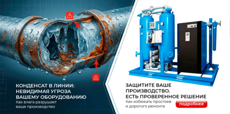 Вода в пневмолинии: почему фильтры не спасают оборудование и как не «слить» миллион за сезон Вода в пневмолинии: почему фильтры не спасают оборудование и как не «слить» миллион за сезон