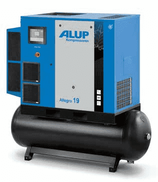 Винтовой компрессор Alup ALLEGRO 22 – 12,5 бар 500 литров PLUS
