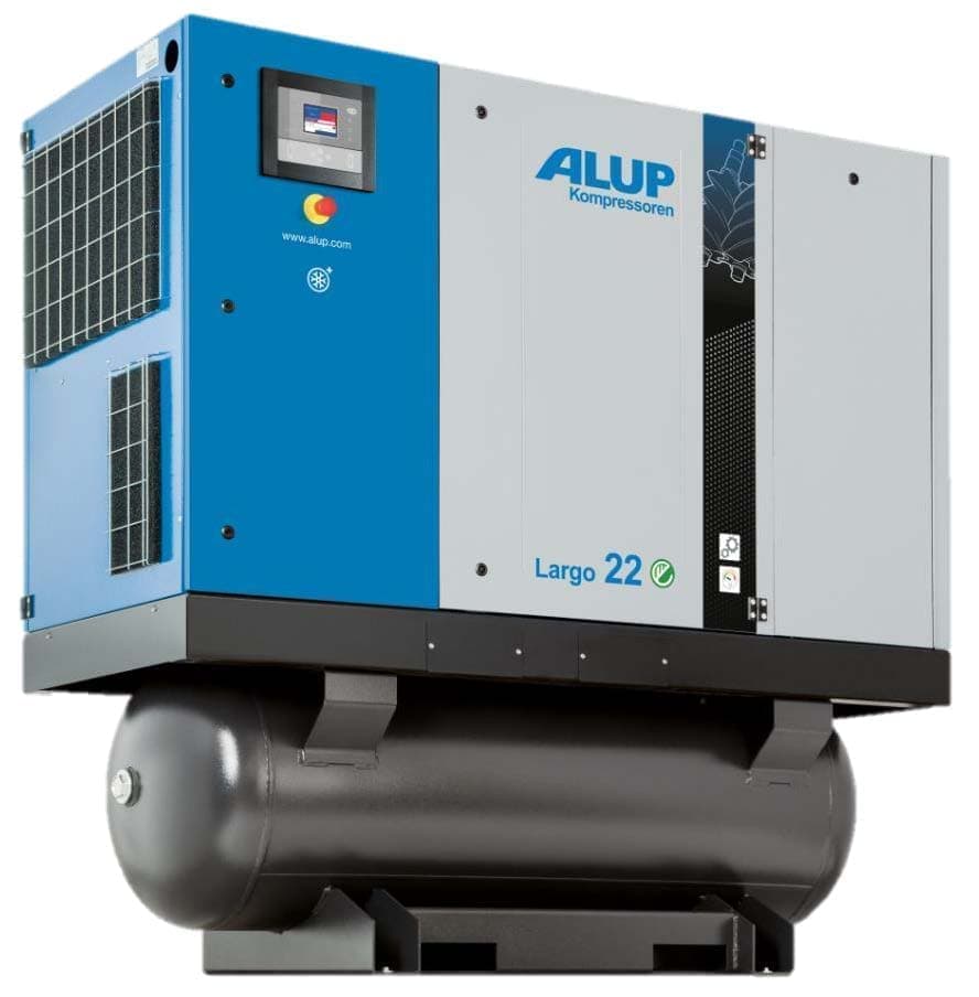 Винтовой компрессор Alup ALLEGRO 15 E – 10 бар 500 литров PLUS  .