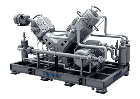 Безмасляный поршневой компрессор Lupamat LYPS 110/40