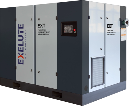 Двухступенчатый винтовой компрессор Exelute EXT 37 (7/8/10/12)
